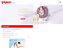 Tablet Screenshot of pigeon-in.com